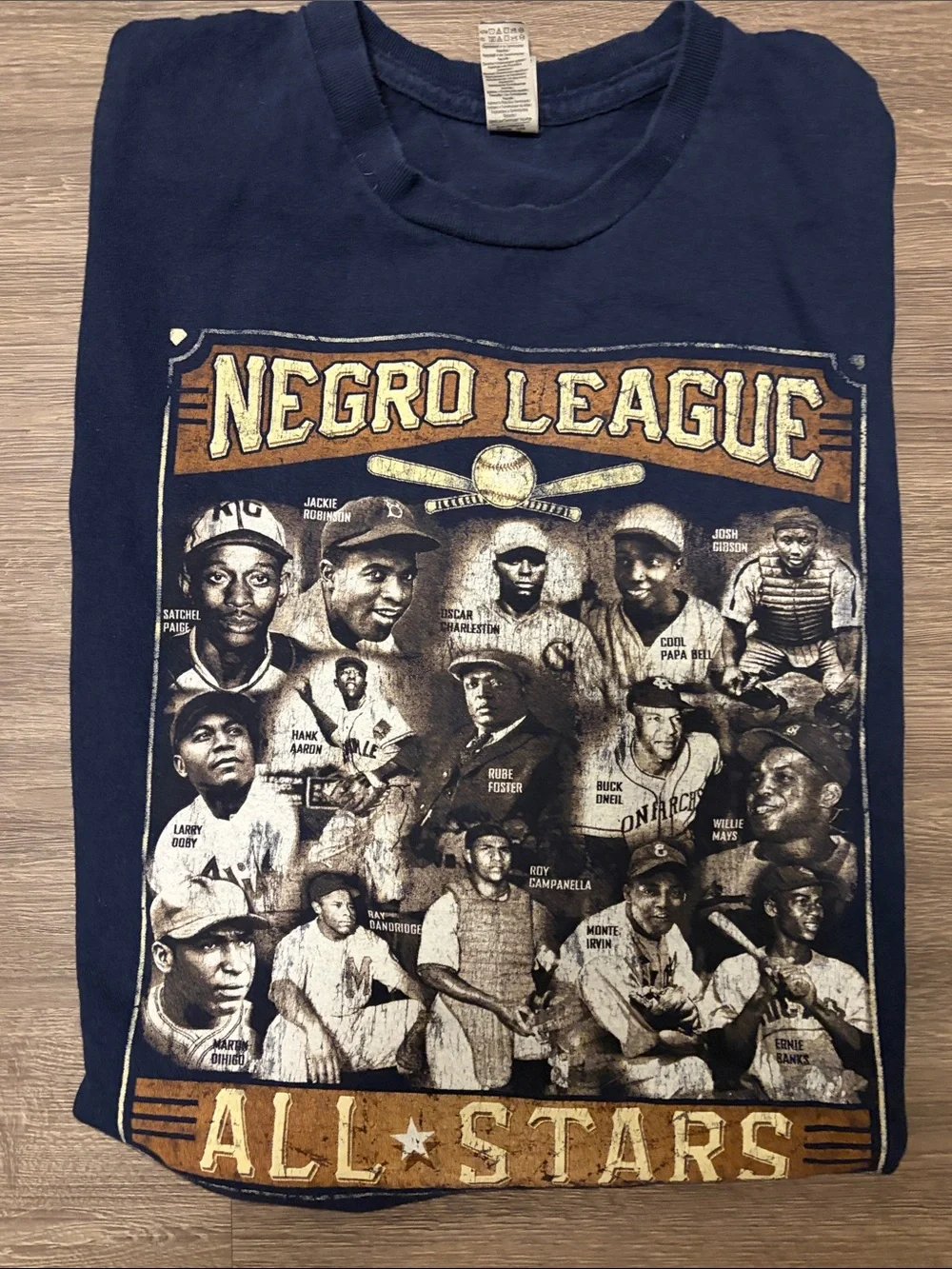 Gildan Navy Negro League All-Stars Graphic Tee